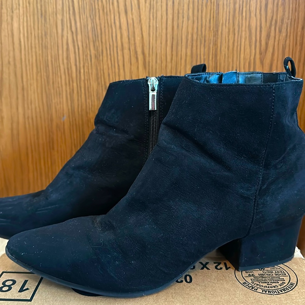 Black booties